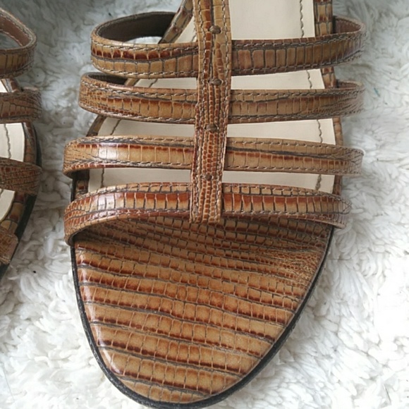 Joan and David leather wedges - Picture 2 of 4